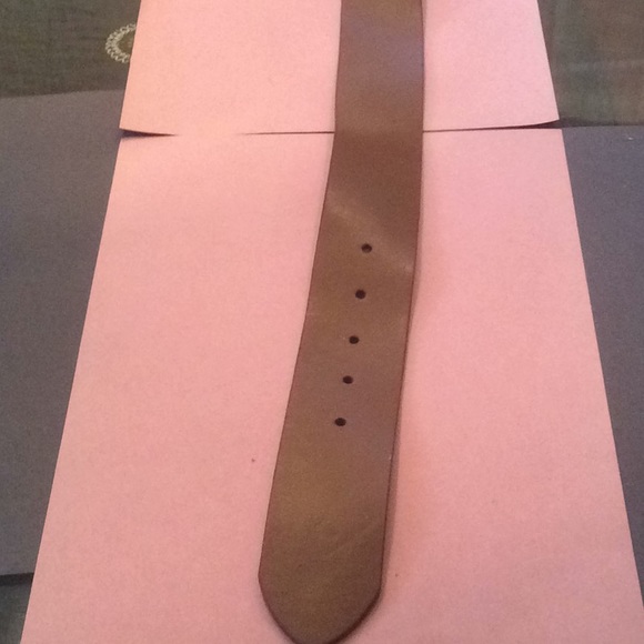 Another Line Split Leather Wood & Studs Buckle M - Picture 6 of 6